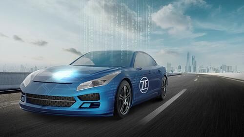 ZF auf der Auto Shanghai   - Rechenpower statt Getriebe  