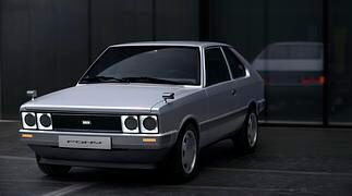 Hyundai Pony Heritage-Studie  - Futuristischer Ur-Typ