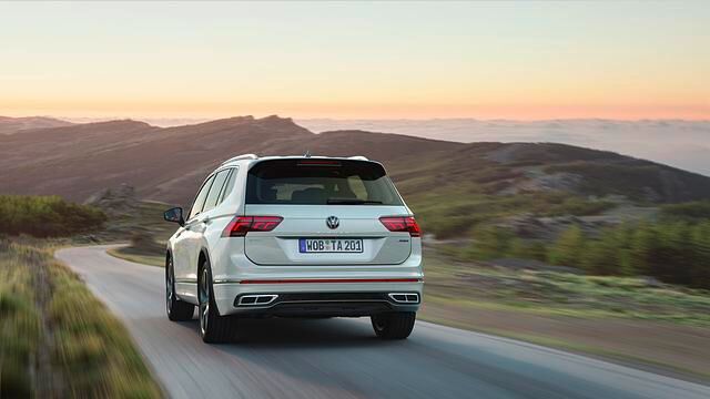 Der Tiguan Allspace erhält serienmäßig rundum LED-Leuchten