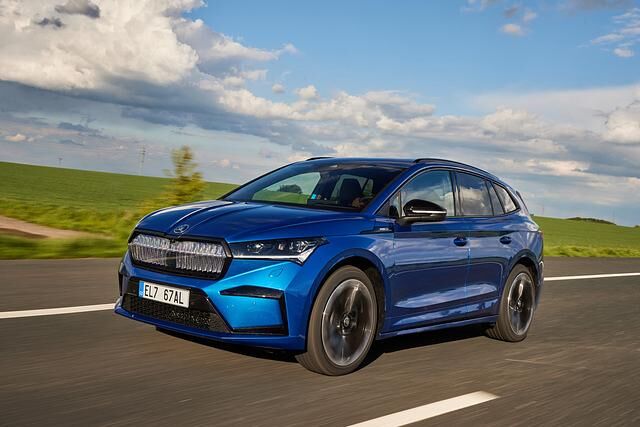Fahrbericht: Skoda Enyaq Sportline iV 80 - Doppelherz und Kristall-Gesicht