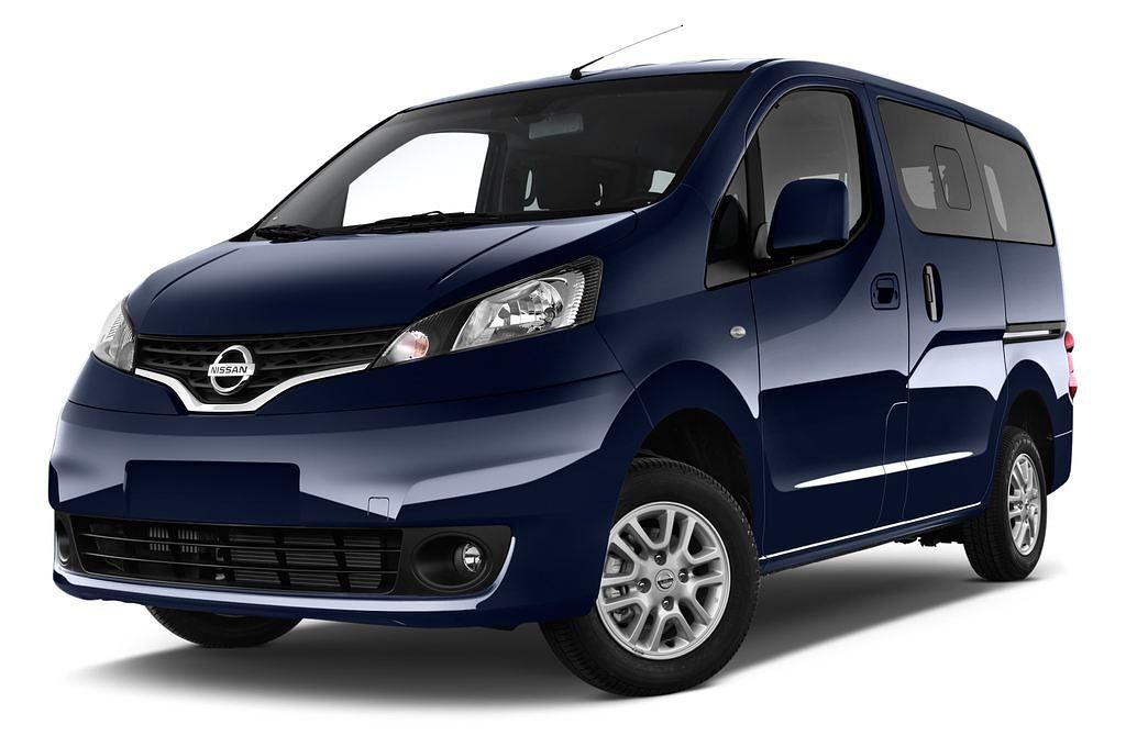 Nissan Evalia (Baujahr 2014) Acenta 5 Türen seitlich vorne mit Felge