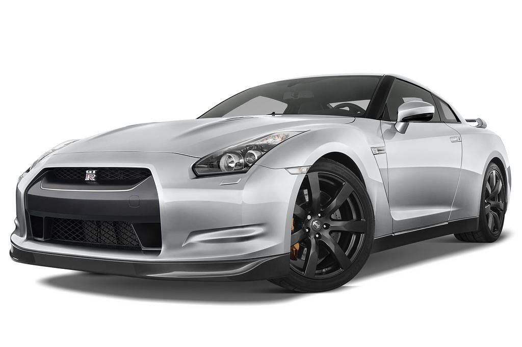 Nissan GT-R (Baujahr 2009) Premium 2 Türen seitlich vorne mit Felge