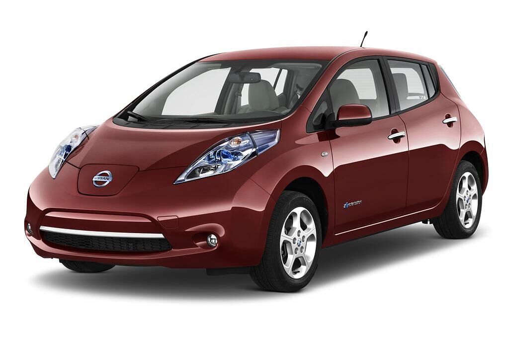 Nissan Leaf (Baujahr 2014) Acenta 5 Türen seitlich vorne