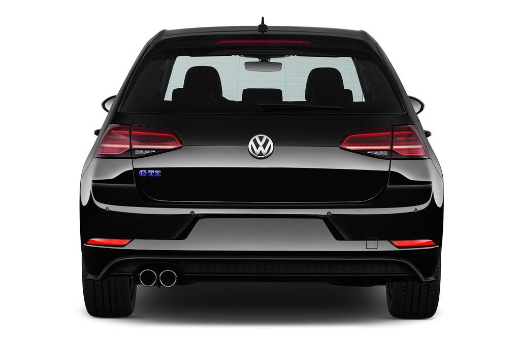 Volkswagen Golf (Baujahr 2018) GTE 5 Türen Heckansicht