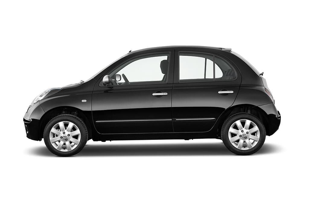 Nissan Micra (Baujahr 2009) Visia 5 Türen Seitenansicht