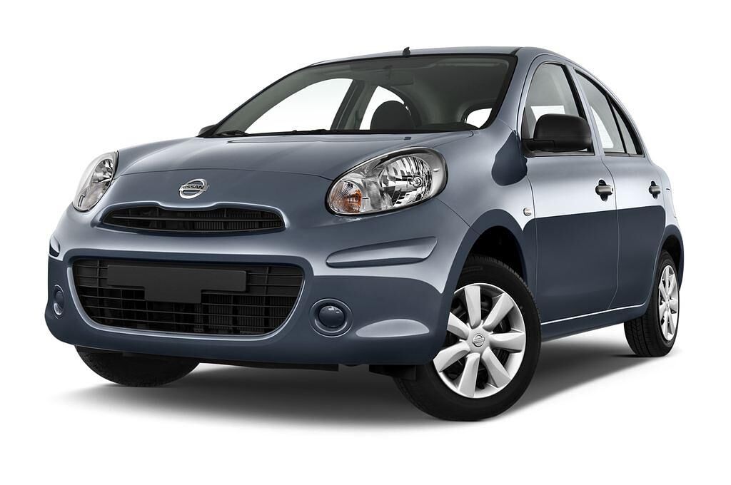 Nissan Micra (Baujahr 2011) Visia First 5 Türen seitlich vorne mit Felge
