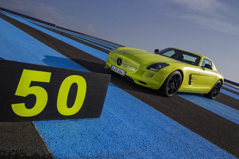 Mercedes SLS electric drive