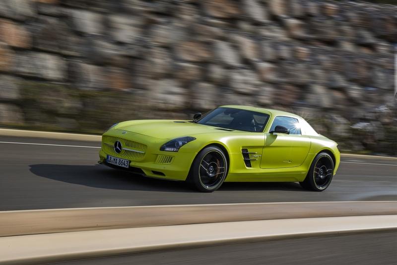 Mercedes SLS electric drive