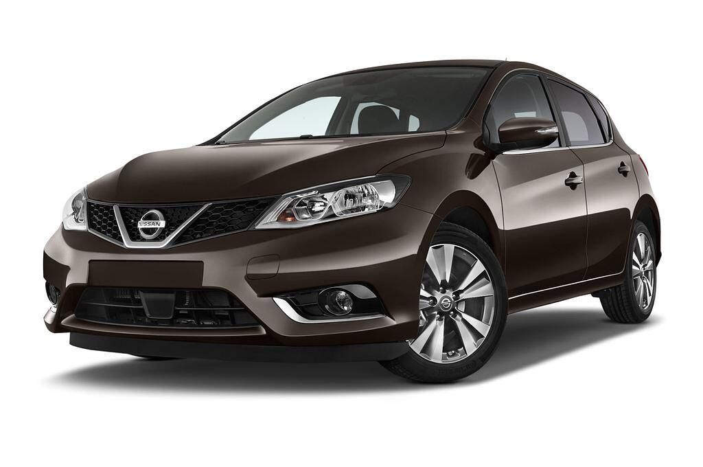 Nissan Pulsar (Baujahr 2014) 1.5 Dci Acenta 5 Türen seitlich vorne mit Felge