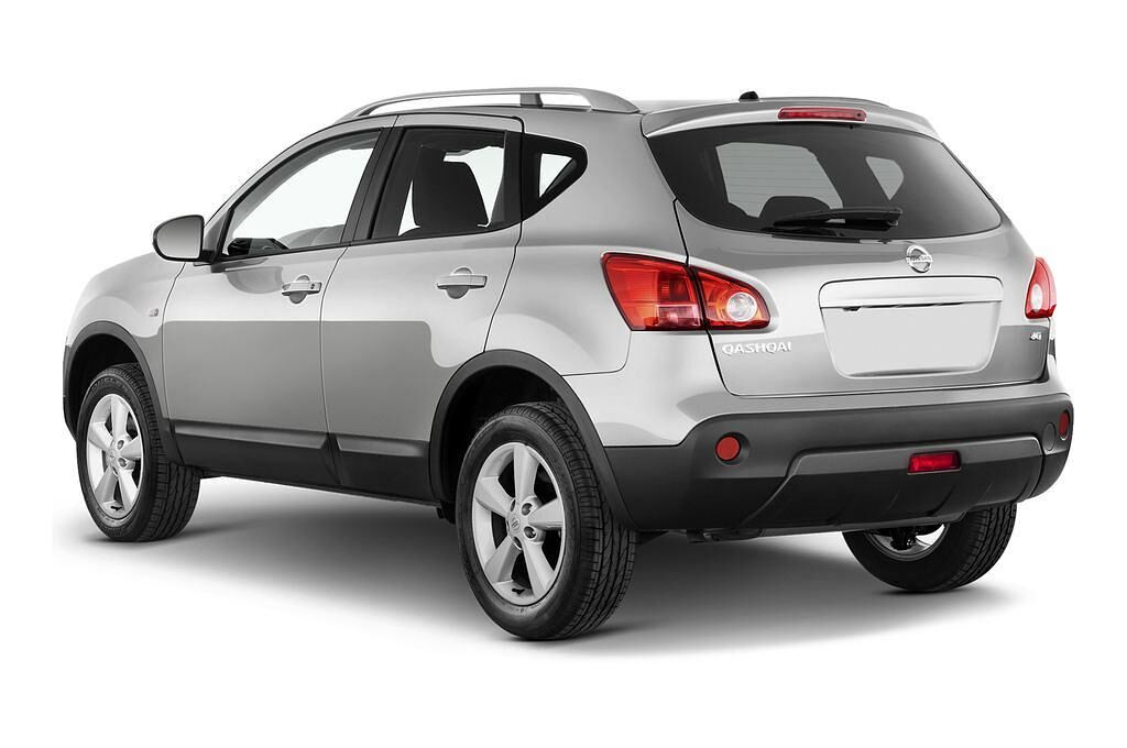 Nissan Qashqai (Baujahr 2009) TEKNA 5 Türen seitlich hinten