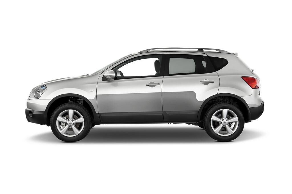 Nissan Qashqai (Baujahr 2009) TEKNA 5 Türen Seitenansicht