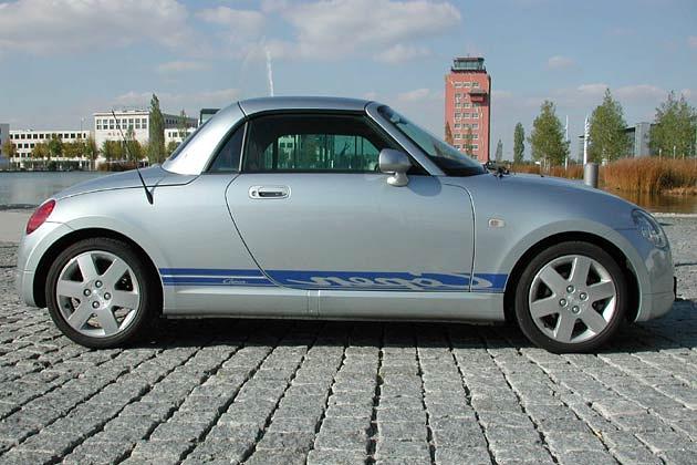Der Copen in geschlossenem Zustand
