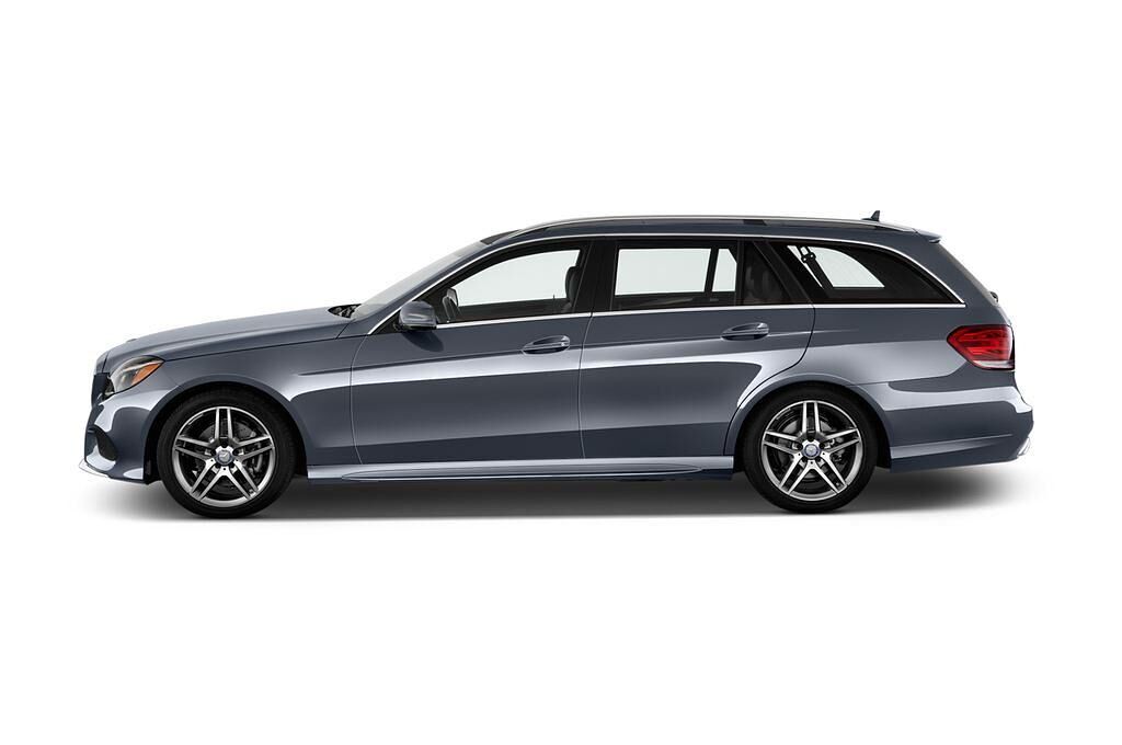 Mercedes E-Class (Baujahr 2013) Avantgarde 5 Türen Seitenansicht