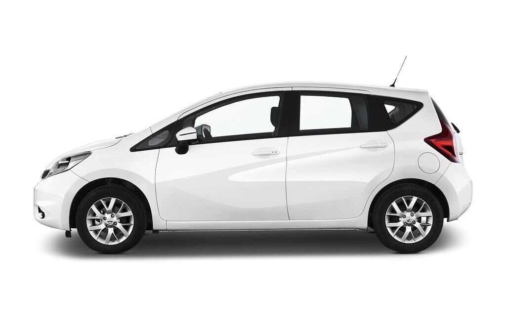 Nissan Note (Baujahr 2013) Acenta 5 Türen Seitenansicht
