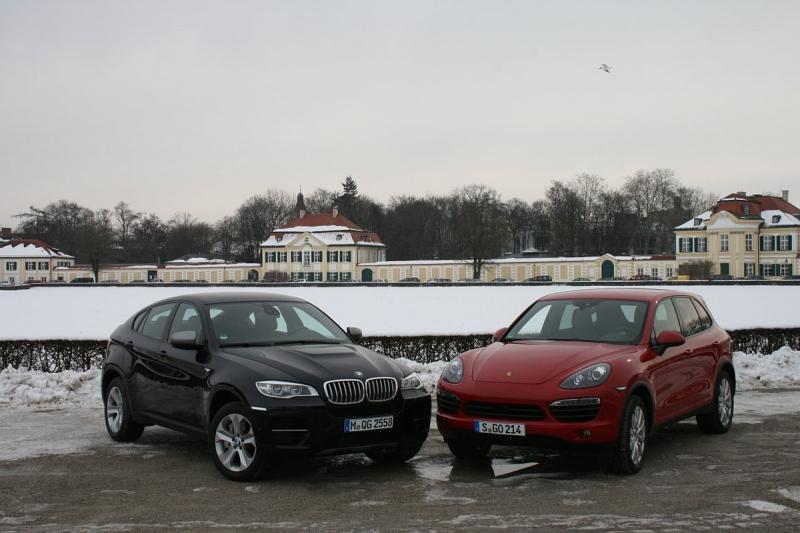 Vergleich BMW X6 M50d - Porsche Cayenne S Diesel