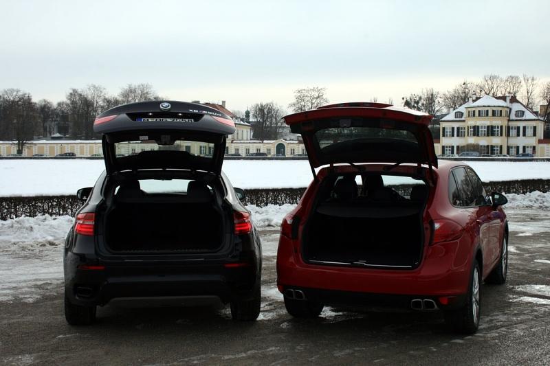 Vergleich BMW X6 M50d - Porsche Cayenne S Diesel