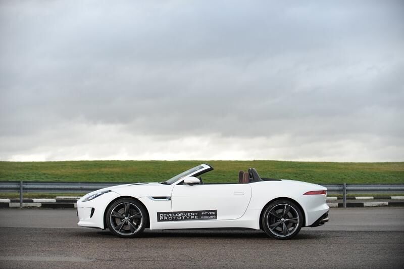 Erprobung Jaguar F-Type Roadster