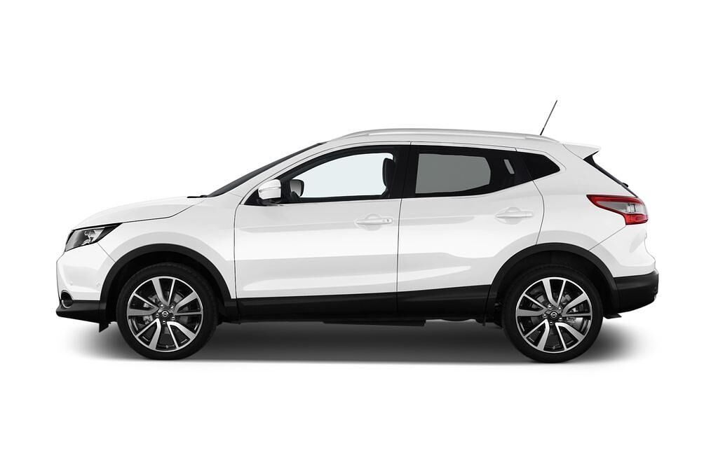Nissan Qashqai (Baujahr 2014) TEKNA 5 Türen Seitenansicht