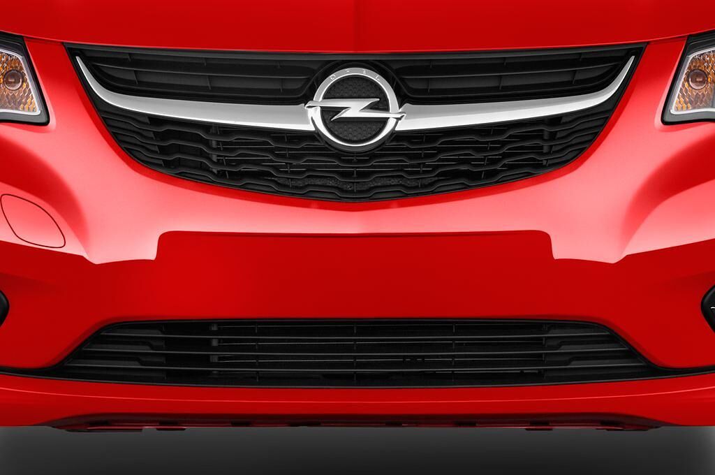 Opel Karl (Baujahr 2016) Exklusiv 5 Türen Kühlergrill und Scheinwerfer