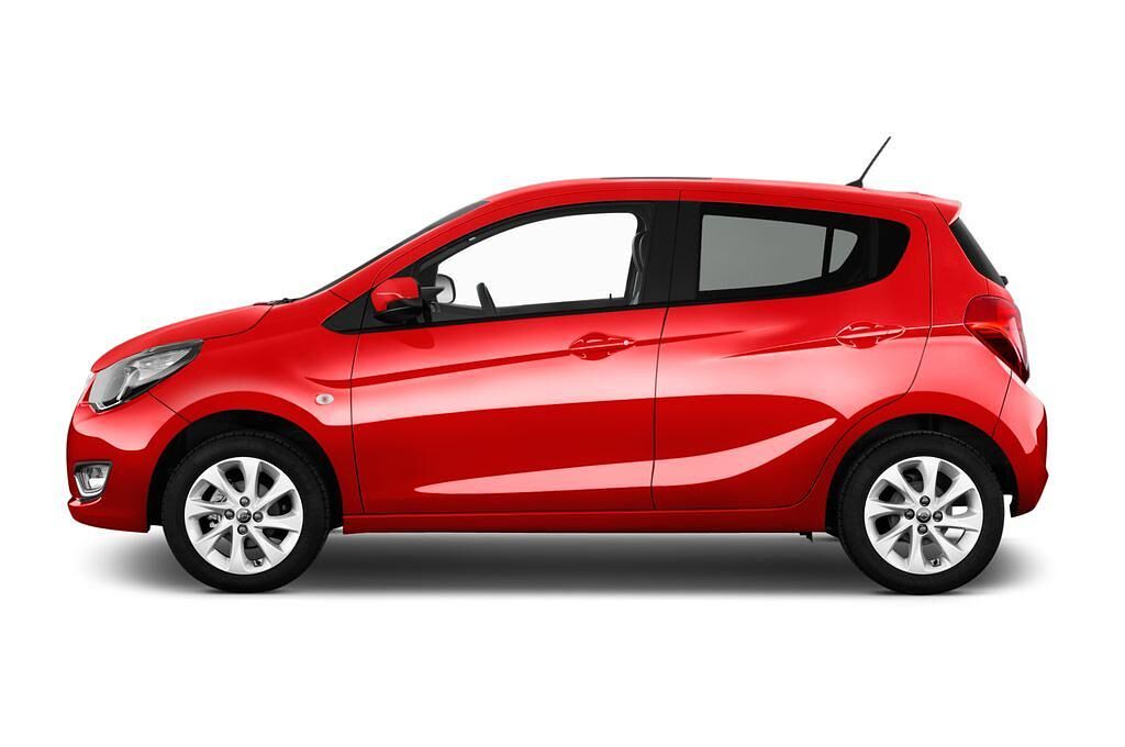Opel Karl (Baujahr 2016) Exklusiv 5 Türen Seitenansicht