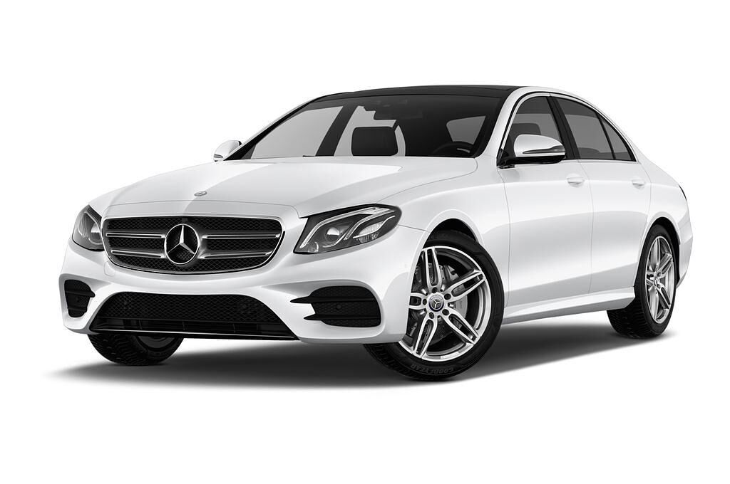 Mercedes E-Class (Baujahr 2016) Avantgarde 4 Türen seitlich vorne mit Felge