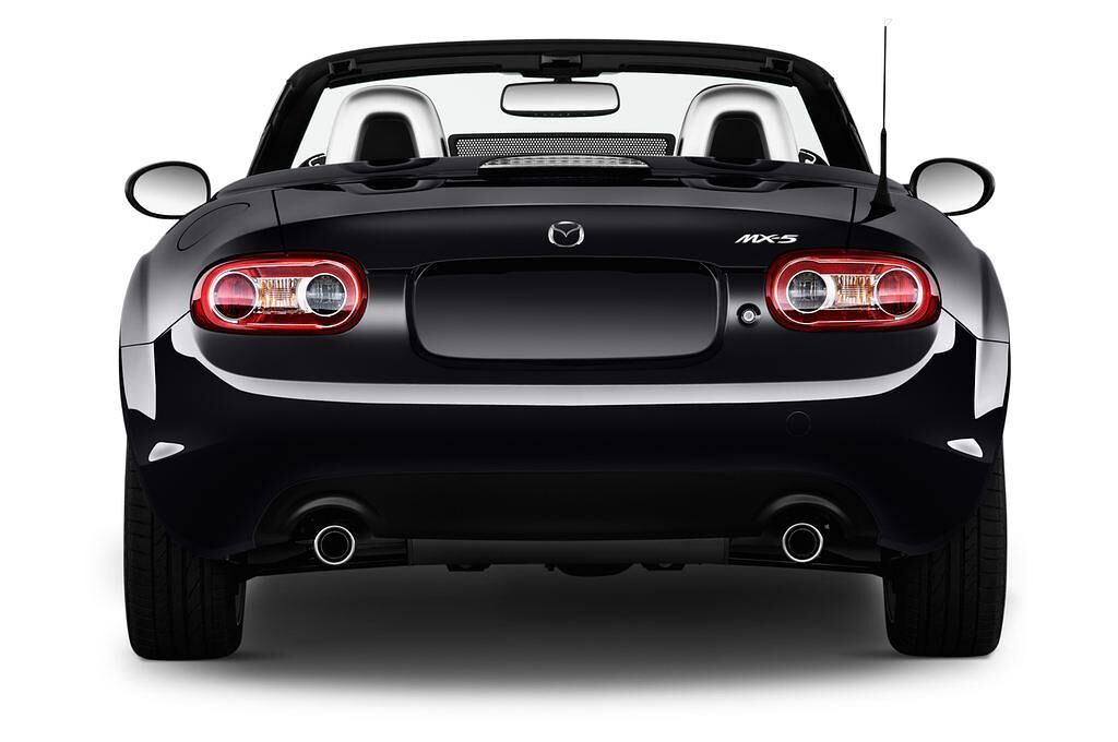 Mazda MX-5 (Baujahr 2013) Sports-Line 2 Türen Heckansicht