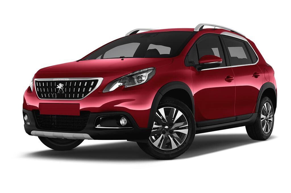Peugeot 2008 (Baujahr 2017) Allure 5 Türen seitlich vorne mit Felge