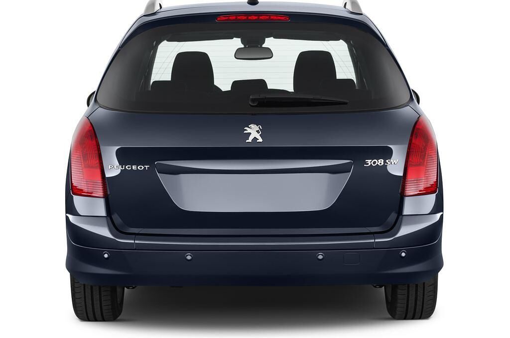 Peugeot 308 (Baujahr 2011) Allure 5 Türen Heckansicht