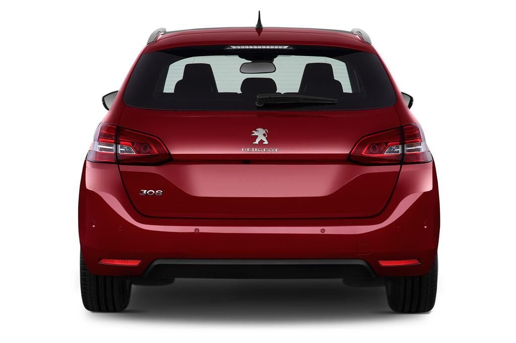 Peugeot 308 (Baujahr 2014) Allure 5 Türen Heckansicht