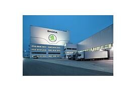 Neues Skoda-Ersatzteilzentrum eingeweiht