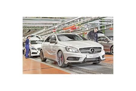 Mercedes-Werk Raststatt: Serienstart für das erste High-Performance-Fahrzeug.