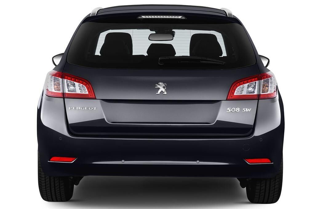 Peugeot 508 (Baujahr 2012) Allure 4 Türen Heckansicht
