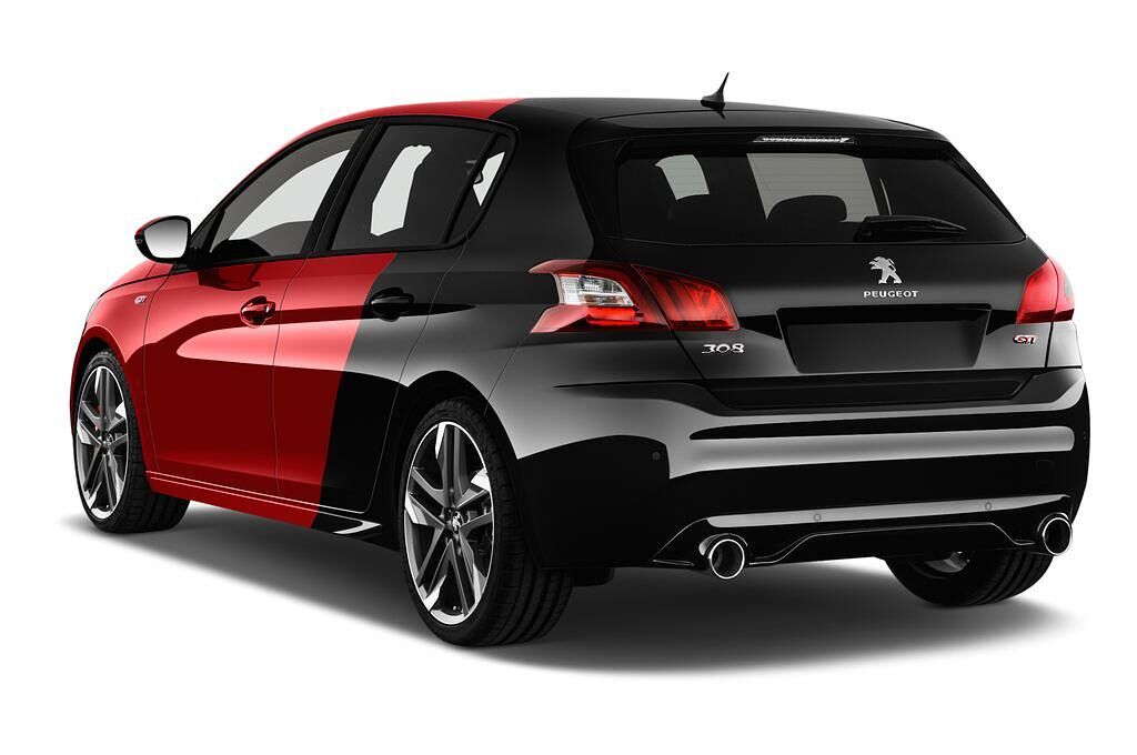 Peugeot 308 (Baujahr 2016) GTI 5 Türen seitlich hinten