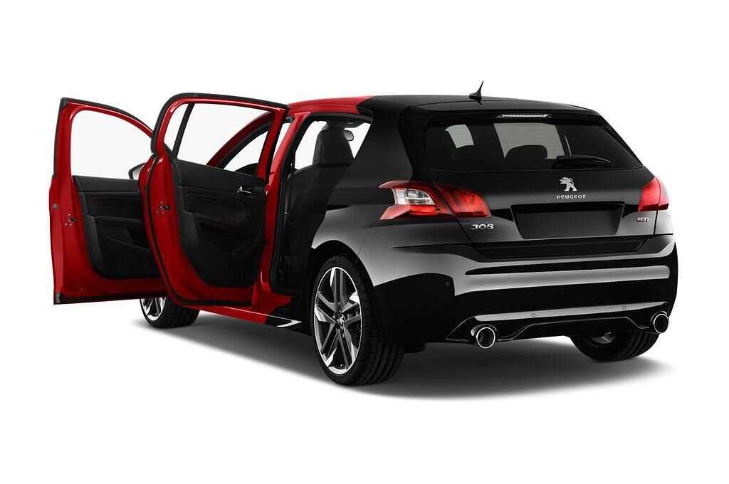 Peugeot 308 (Baujahr 2016) GTI 5 Türen Tür geöffnet