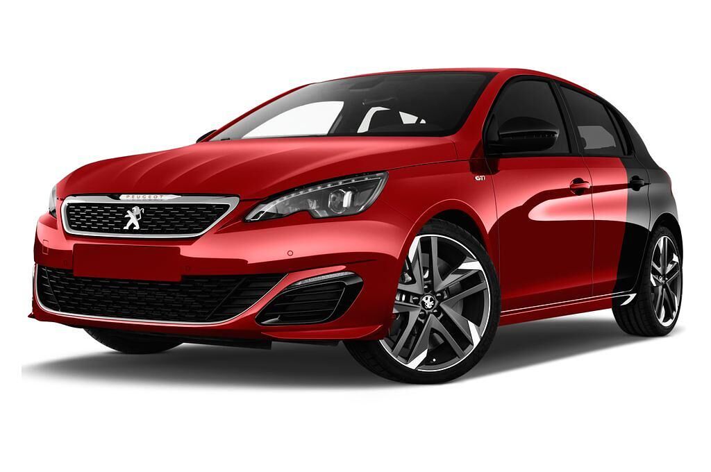 Peugeot 308 (Baujahr 2016) GTI 5 Türen seitlich vorne mit Felge
