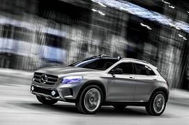 Mercedes Concept GLA - Wundpflaster