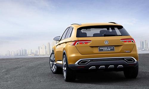 VW CrossBlue Coupe - Starker Ausblick