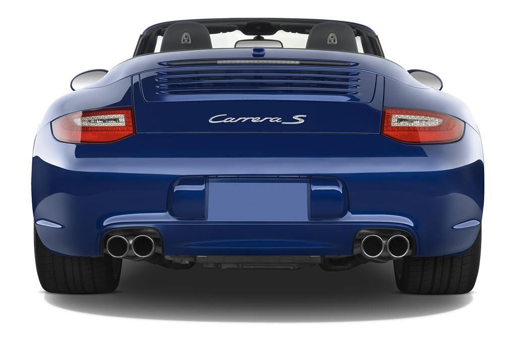 Porsche 911 (Baujahr 2010) Carrera S 2 Türen Heckansicht