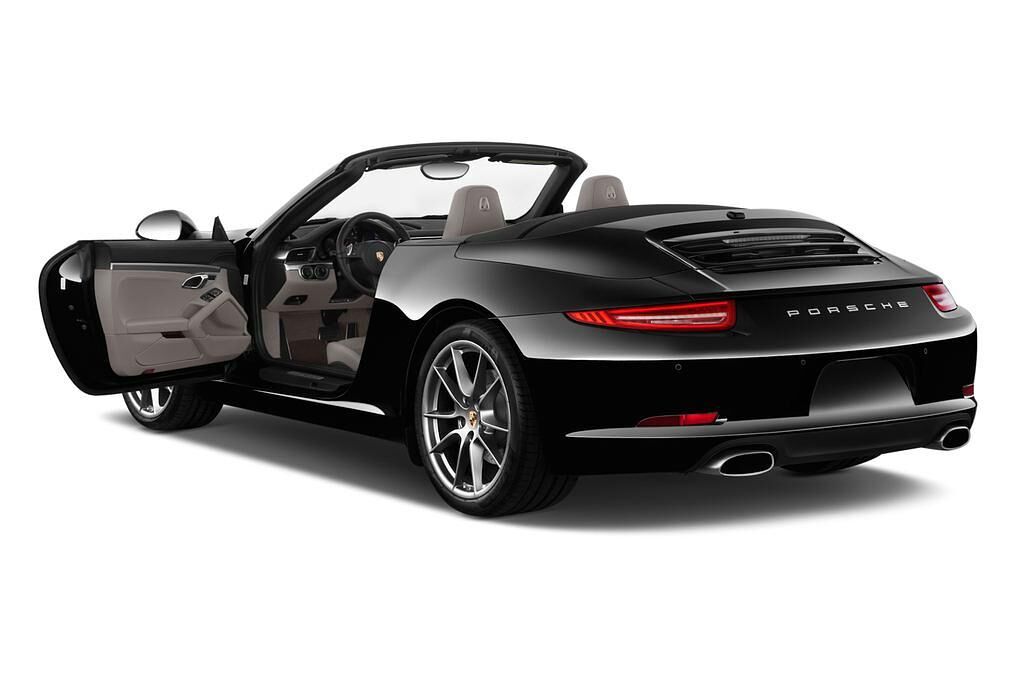 Porsche 911 (Baujahr 2013) Carrera 2 Türen Tür geöffnet
