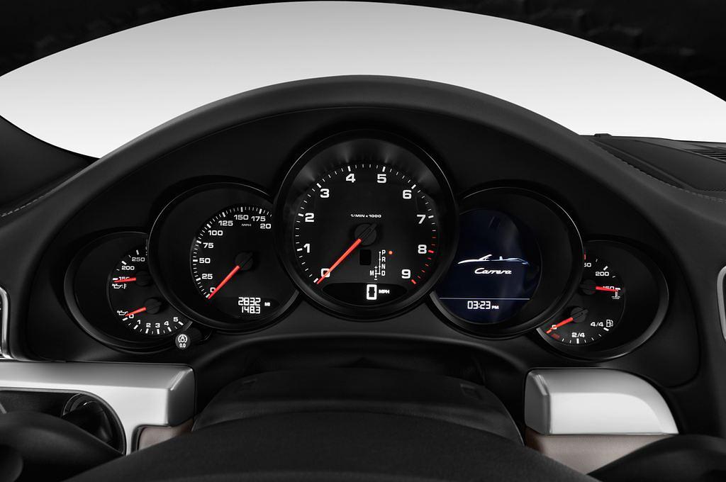 Porsche 911 (Baujahr 2013) Carrera 2 Türen Tacho und Fahrerinstrumente