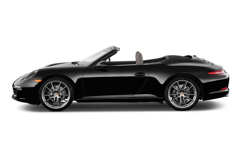 Porsche 911 (Baujahr 2013) Carrera 2 Türen Seitenansicht