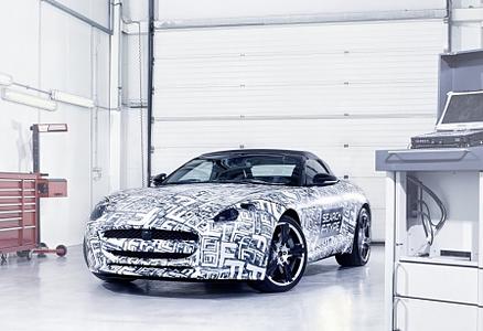 Jaguar F-Type - Buchstabenlehre