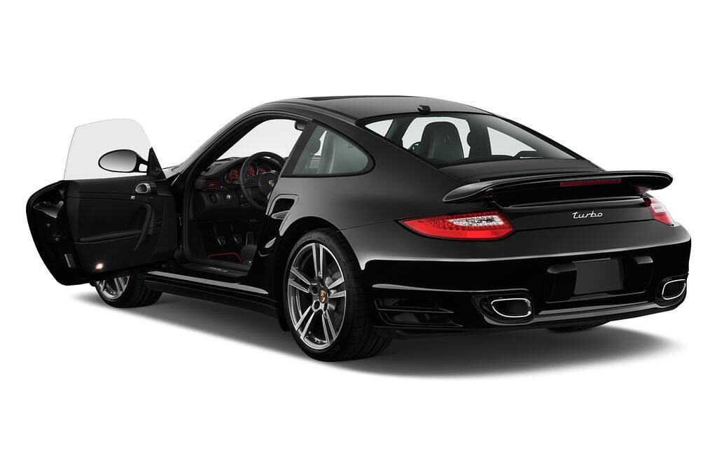 Porsche 911 Turbo (Baujahr 2012) - 2 Türen Tür geöffnet