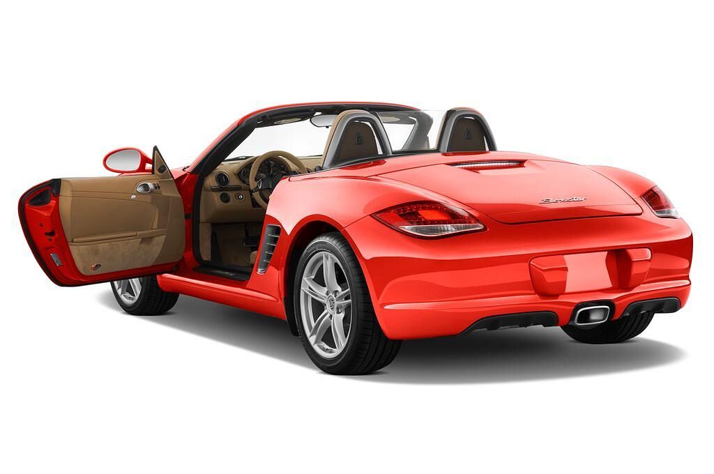 Porsche Boxster (Baujahr 2011) - 2 Türen Tür geöffnet