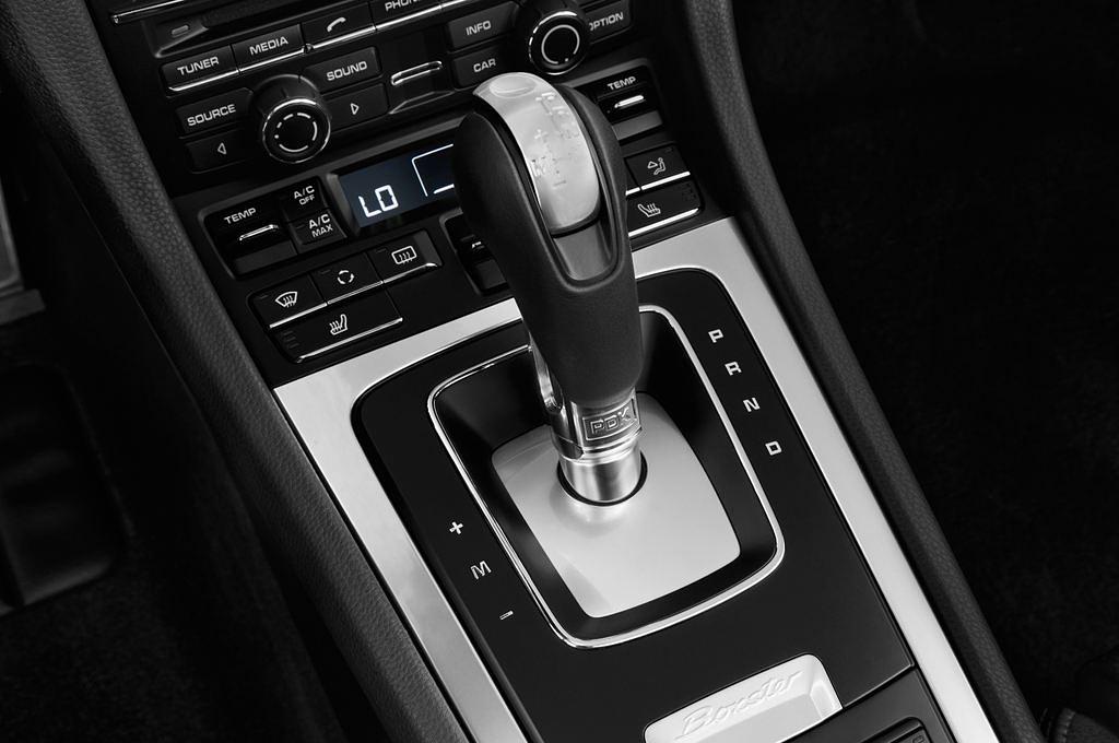 Porsche Boxster (Baujahr 2013) S 2 Türen Schalthebel