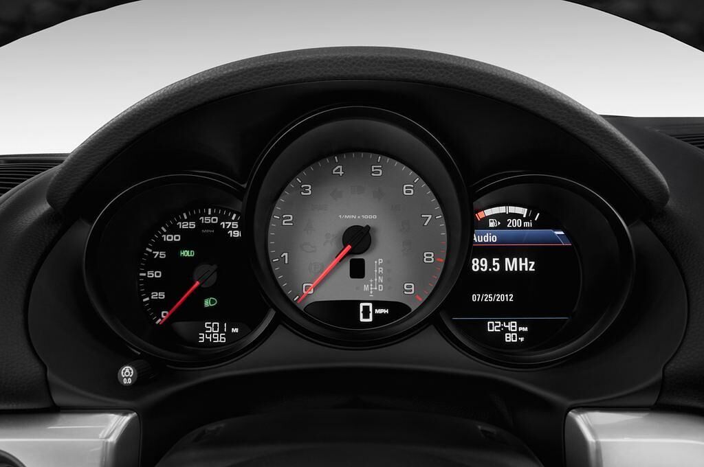 Porsche Boxster (Baujahr 2013) S 2 Türen Tacho und Fahrerinstrumente