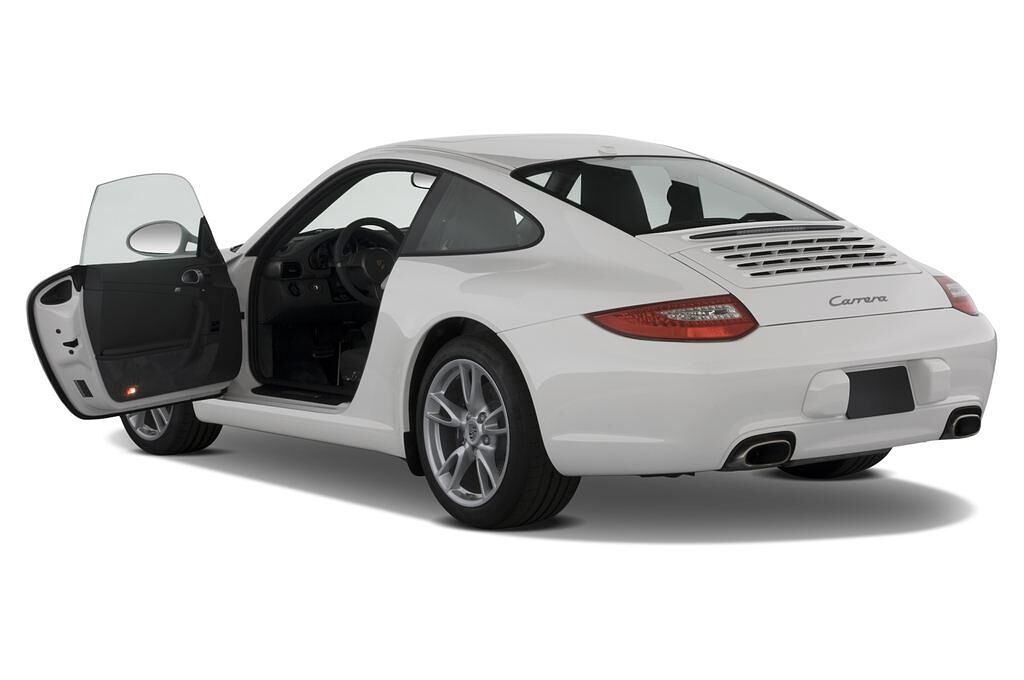 Porsche 911 (Baujahr 2010) Carrera Coupe 2 Türen Tür geöffnet