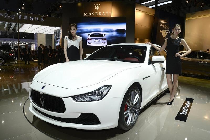 Maserati Ghibli auf der Auto China 2013