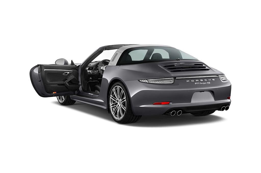 Porsche 911 (Baujahr 2015) Targa 4S 2 Türen Tür geöffnet