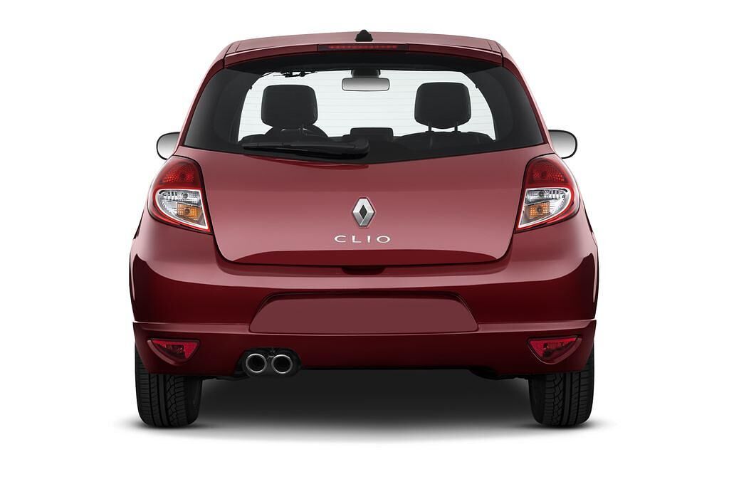 Renault Clio (Baujahr 2010) GT 3 Türen Heckansicht